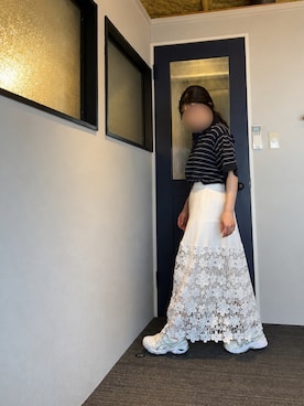 「Lunea（ルネア）のアイテム」を使った、*ponyo*さん（レディース・153cm）の春コーディネート
