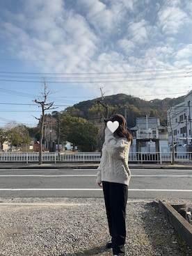 「full/fill.（フルフィル）のアイテム」を使った、*ponyo*さん（レディース・153cm）の冬コーディネート