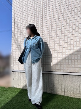 「andme（アンドミー）のアイテム」を使った、*ponyo*さん（レディース・153cm）の春コーディネート