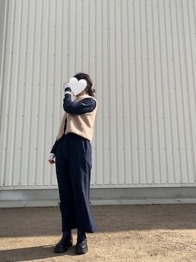 「URBAN RESEARCH Sonny Label（アーバンリサーチサニーレーベル）のアイテム」を使った、*ponyo*さん（レディース・153cm）の冬コーディネート
