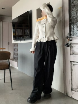 「AMELY（エミリー）のアイテム」を使った、*ponyo*さん（レディース・153cm）の冬コーディネート