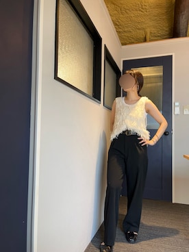 「SLOBE IENA」｜*ponyo*さん（レディース・153cm）の夏コーディネート