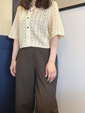 「TODAYFUL（トゥデイフル）のアイテム」を使った、*ponyo*さん（レディース・153cm）の夏コーディネート