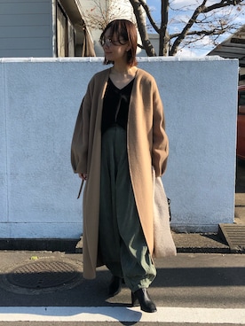 hoho𓆸さん（レディース・154cm）の冬コーディネート