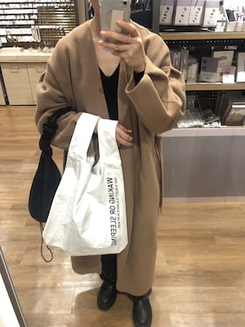「冬服」｜hoho𓆸さん（レディース・154cm・40代）の冬コーディネート