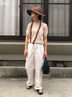 hoho𓆸さん（レディース・154cm）の夏コーディネート