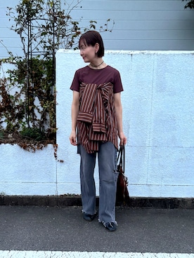 hoho𓆸さん（レディース・154cm・40代）の秋コーディネート