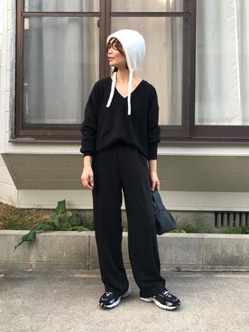 「ｔｏｌｅｎｅ（トレネ）のアイテム」を使った、hoho𓆸さん（レディース・154cm）の秋コーディネート