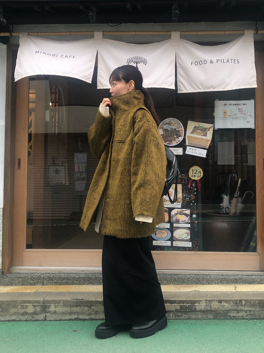 hoho?｜ hellamのステンカラーコートを使ったコーディネート - WEAR
