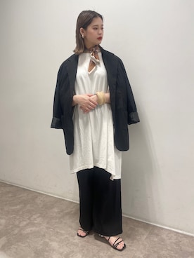 「sango（sango）のアイテム」を使った、𝙣𝙖𝙩𝙨𝙪𝙘𝙤さん（レディース・158cm）の春コーディネート