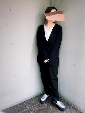 「NOFALL（ノーフォール）のアイテム」を使った、𝙣𝙖𝙩𝙨𝙪𝙘𝙤さん（レディース・158cm）の冬コーディネート