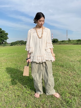 𝙣𝙖𝙩𝙨𝙪𝙘𝙤さんのコーディネート