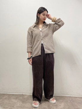 「NOFALL（ノーフォール）のアイテム」を使った、𝙣𝙖𝙩𝙨𝙪𝙘𝙤さん（レディース・158cm）の夏コーディネート