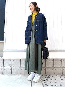 「アイテム（ワンピース/ドレス）」を使った、YYYYYSさん（レディース・165cm・40代）の冬コーディネート