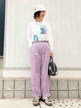「#オトナカジュアル」｜「アイテム（帽子）」を使った、YYYYYSさん（レディース・165cm）の秋コーディネート