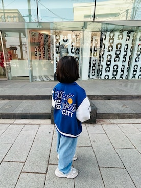 「アイテム（ジャケット/アウター）」を使った、Qさん（キッズ・123cm）の夏コーディネート