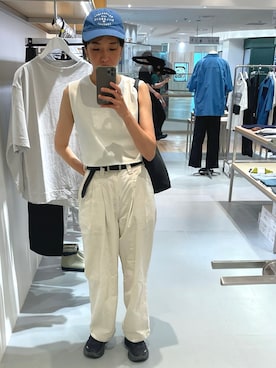 「THE SHINZONE（ザ　シンゾーン）のアイテム」を使った、ayameさん（レディース・163cm）の夏コーディネート