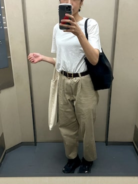 TODAYFUL キーネックサテンプルオーバー美品