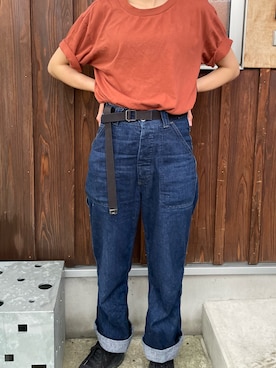「HOKA（ホカ）のアイテム」を使った、ayameさん（レディース・163cm）の夏コーディネート
