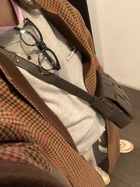 「NANO universe（ナノユニバース）のアイテム（その他アウター）」を使った、kaoryさん（レディース・157cm）の冬コーディネート