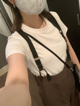 「TODAYFUL（トゥデイフル）のアイテム（ハンチング/ベレー帽）」を使った、kaoryさん（レディース・157cm）の夏コーディネート