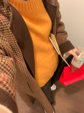 「NANO universe（ナノユニバース）のアイテム（その他アウター）」を使った、kaoryさん（レディース・157cm）の冬コーディネート