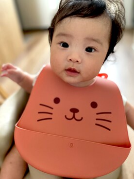 「DAISO（DAISO）のアイテム（その他）」を使った、moanさん（キッズ・60cm）の夏コーディネート