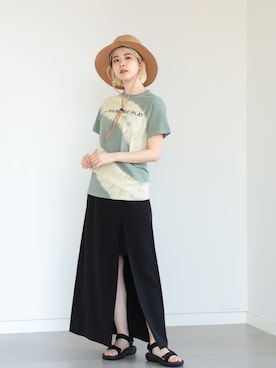 HALHIさん（レディース・161cm）の夏コーディネート