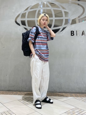 「ボーイッシュ」｜HALHIさん（レディース・161cm）の夏コーディネート