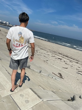「ビーチサンダル」｜たくまさん（メンズ・173cm・20代）の秋コーディネート