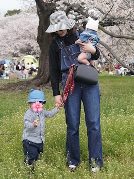 「Ray BEAMS（レイビームス）のアイテム」を使った、ハヤシ　アンナさん（レディース・171cm）の春コーディネート