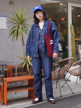 ハヤシ　アンナさん（レディース・171cm）の春コーディネート