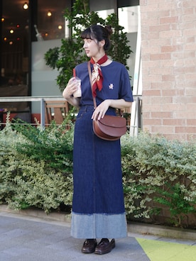 ハヤシ　アンナさん（骨格ウェーブ・レディース・171cm）の夏コーディネート
