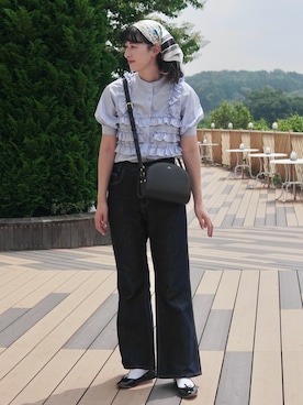 ハヤシ アンナさん(レディース・171cm)の夏コーディネート