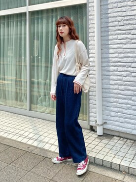 ハヤシ アンナさん(レディース・171cm)の秋コーディネート