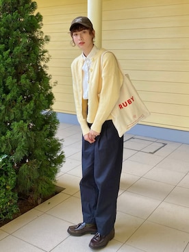 「meemselect」｜ハヤシ　アンナさん（レディース・171cm）の秋コーディネート