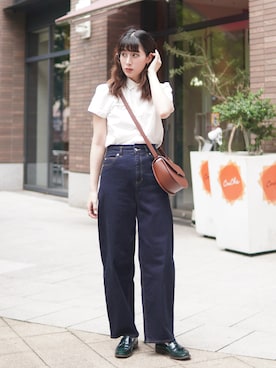 ハヤシ　アンナさん（骨格ウェーブ・レディース・171cm）の夏コーディネート
