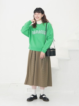 「アイテム（その他シューズ）」を使った、ハヤシ　アンナさん（レディース・171cm）の秋コーディネート