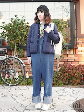 ハヤシ　アンナさん（レディース・171cm）の冬コーディネート