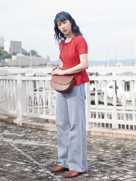 ハヤシ　アンナさん（レディース・171cm）の夏コーディネート