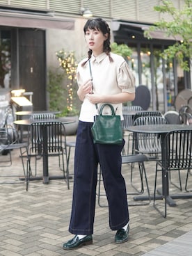 ハヤシ　アンナさん（骨格ウェーブ・レディース・171cm）の夏コーディネート