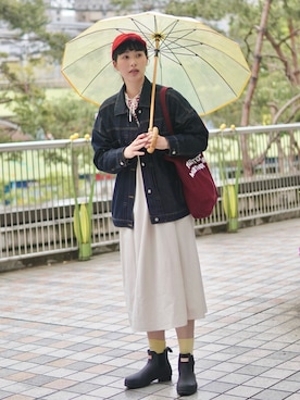 ハヤシ　アンナさん（レディース・171cm）の春コーディネート
