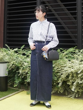 ハヤシ　アンナさん（レディース・171cm）の秋コーディネート