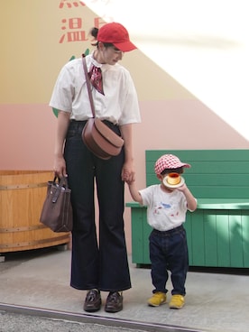 ハヤシ アンナさん(レディース・171cm)の夏コーディネート