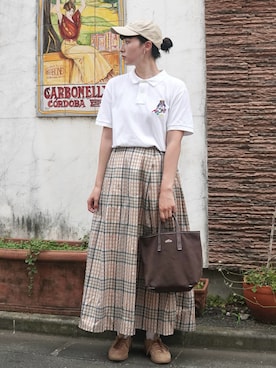 ハヤシ　アンナさん（レディース・171cm）の夏コーディネート