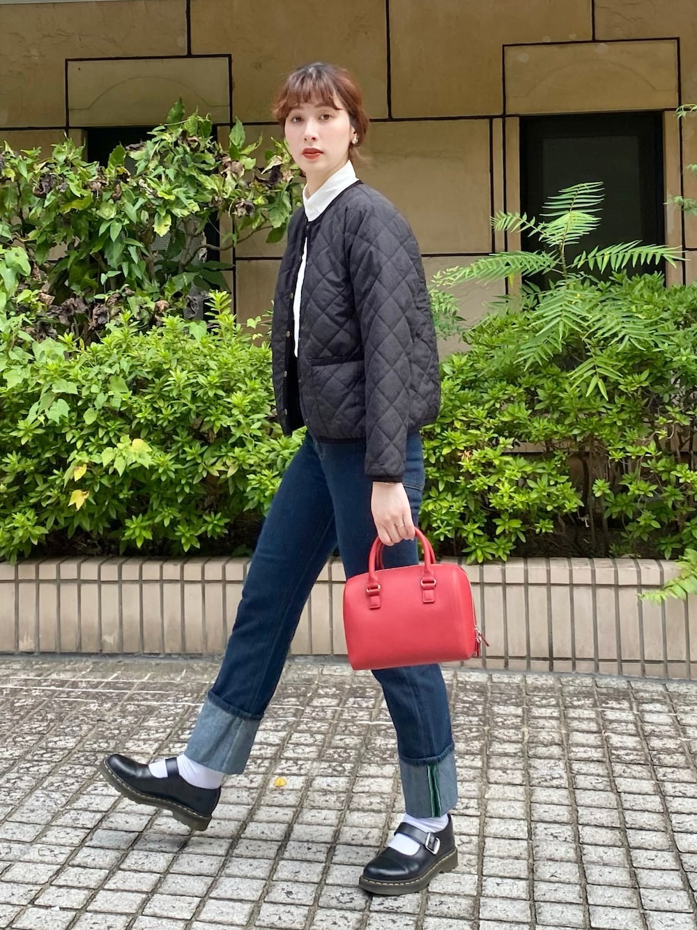 POLO RALPH LAURENのアイテムを使った「キルティングジャケット