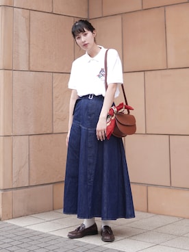 ハヤシ　アンナさん（レディース・171cm）の夏コーディネート