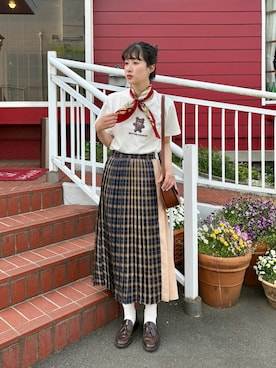ハヤシ　アンナさんのコーディネート