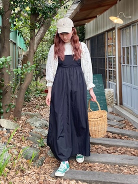 「menui（メヌイ）のアイテム」を使った、ハヤシ　アンナさん（レディース・171cm）の春コーディネート