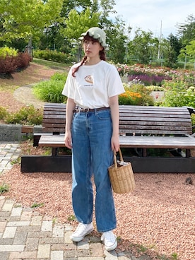 ハヤシ　アンナさん（レディース・171cm）の夏コーディネート